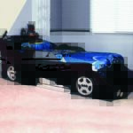 CHILD'S BAT CAR BED