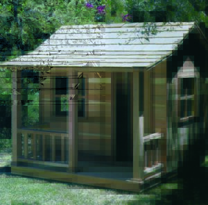 CUBBY HOUSE WITH PORCH
