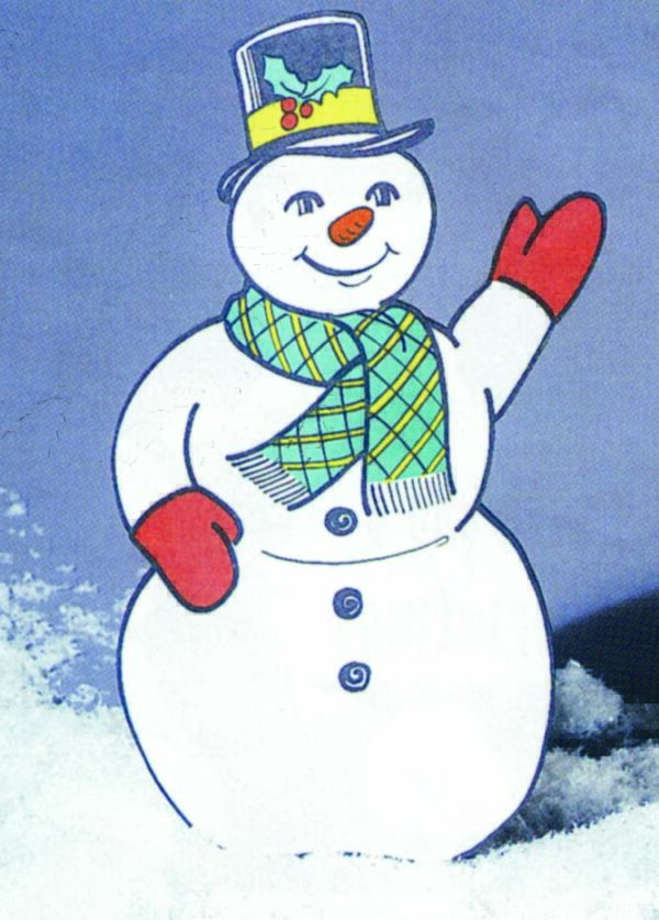 SMALL SNOWMAN POSTER