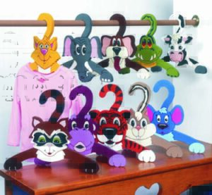 ANIMAL CLOTHES HANGERS