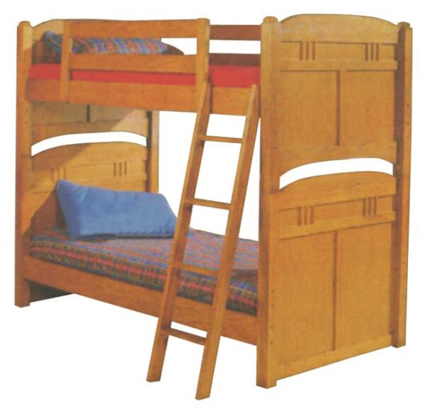MISSION STYLE CHILDREN'S BUNK BEDS