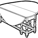18TH CENTURY GATE-LEG DINING TABLE