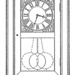 19th c. Shepherdess Mantel Clock