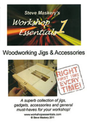 WOODSHOP ESSENTIALS 1 DVD - WOODWORKING JIGS & ACCESSORIES