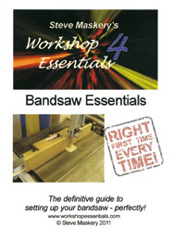 WORKSHOP ESSENTIALS 4 DVD - BANDSAW ESSENTIALS
