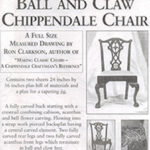 BALL AND CLAW CHIPPENDALE CHAIR