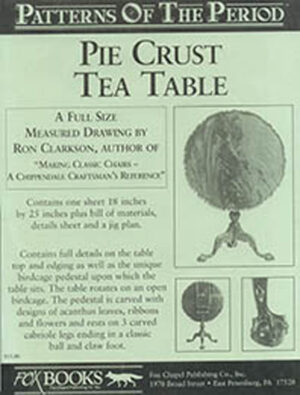 PIE CRUST TEA TABLE