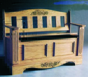 BLANKET CHEST AND BENCH